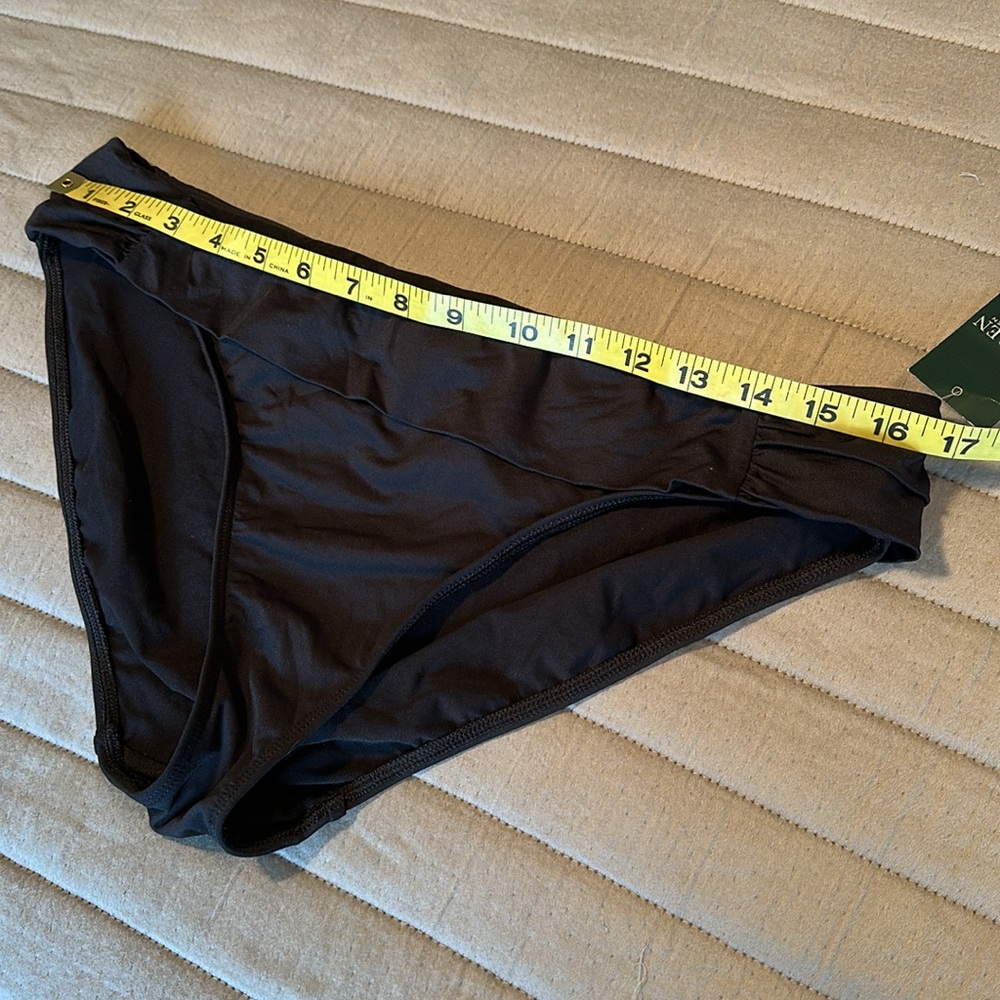 Ralph Lauren Classic Black Swimwear Bottom - Picture 9 of 11